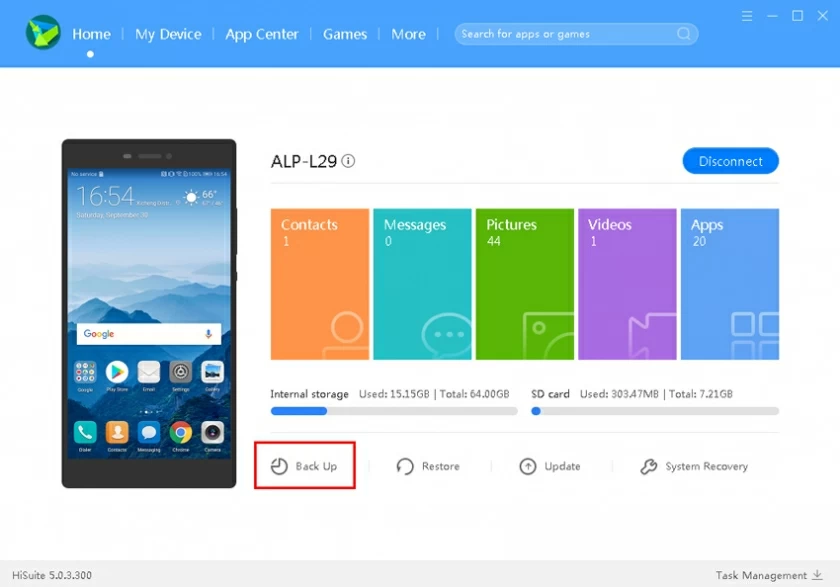 Selected Data Rrecovery Techniques of Huawei Mobile Phone5