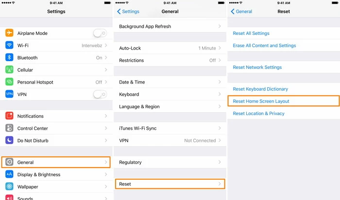 Solutions for Safari Disappeared from iPhone3