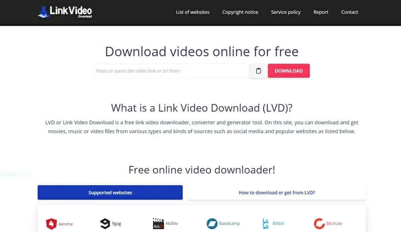 The Most Recommendable 10 Free Online URL Video Downloaders6
