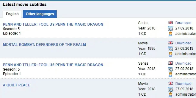 The Most Recommended Websites to Download Subtitles for Movies15