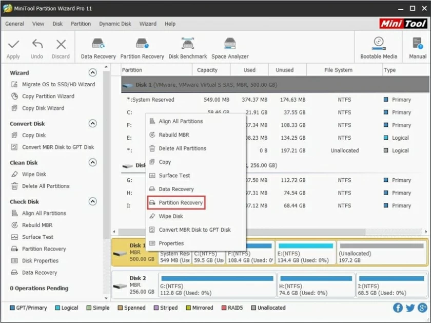 Top 10 Reliable Free Partition Recovery Softwares7