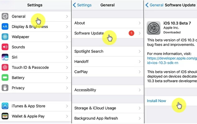 3 Cara Terpercaya Teratas tentang Cara Memperbarui iPhone tanpa WiFi