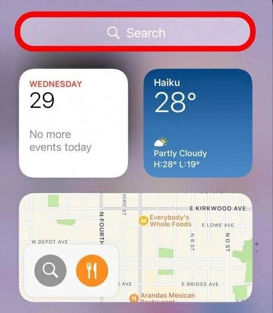 Search iMessages/Text Messages on iPhone2
