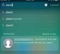 Search iMessages/Text Messages on iPhone3