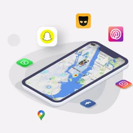 Social App location modification.