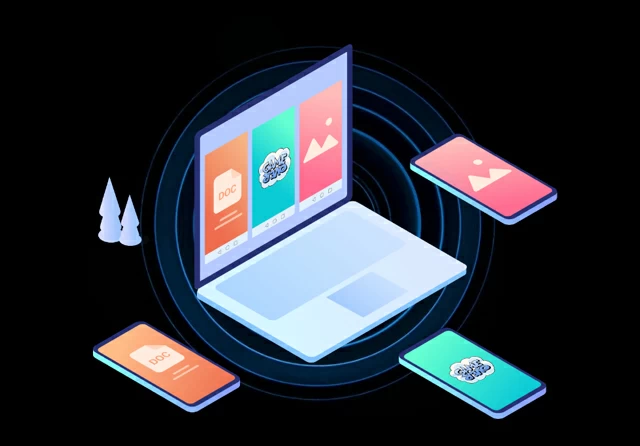 Simultaneous projection of multiple devices